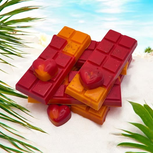 Wax melts luxurious long lasting coconut & rapeseed Highly Scented  snapbars