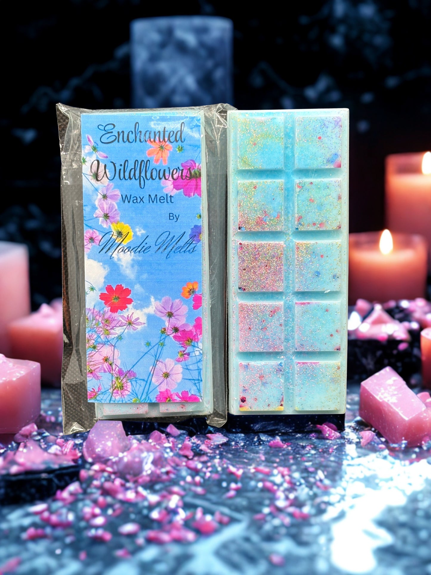 Wax melts luxurious long lasting coconut & rapeseed Highly Scented  snapbars