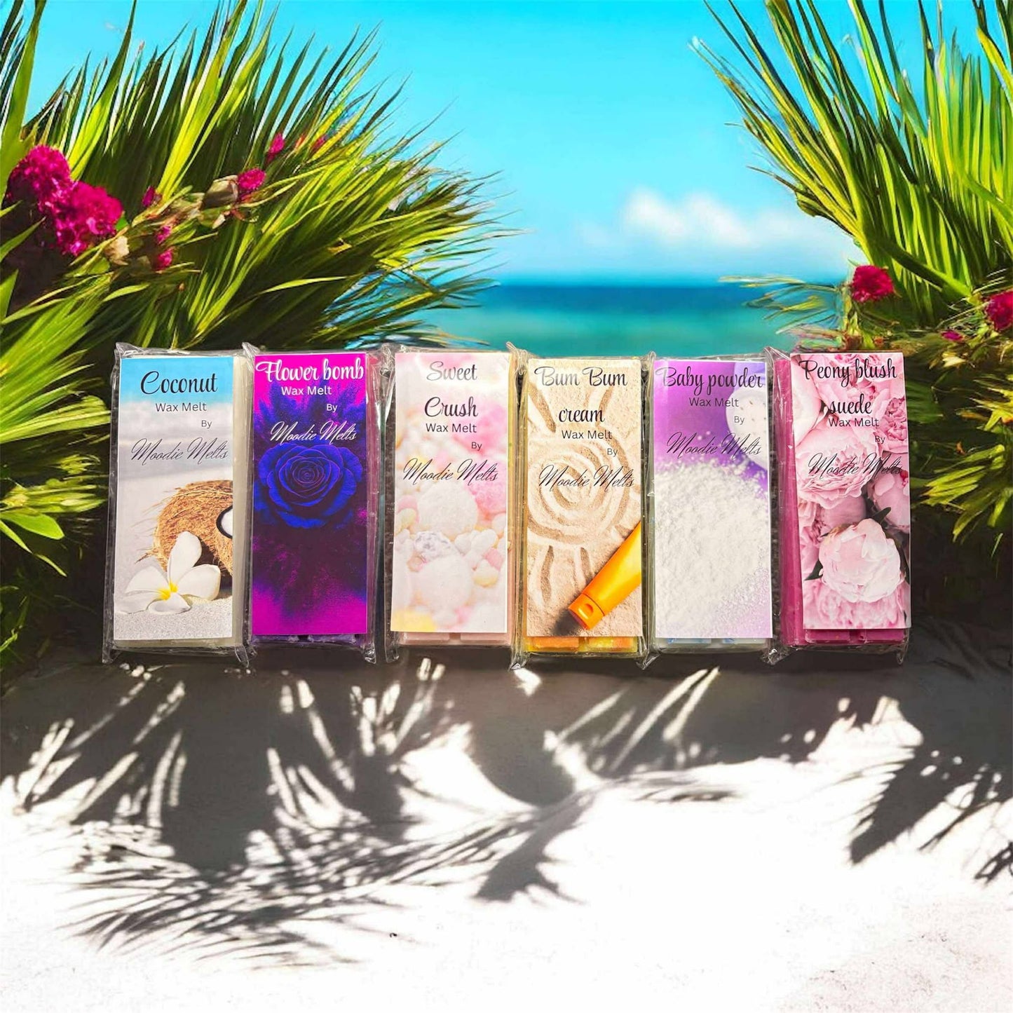 Wax melts luxurious long lasting coconut & rapeseed Highly Scented  snapbars