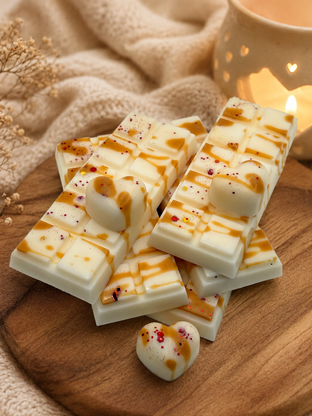 Wax melts luxurious long lasting coconut & rapeseed Highly Scented  snapbars