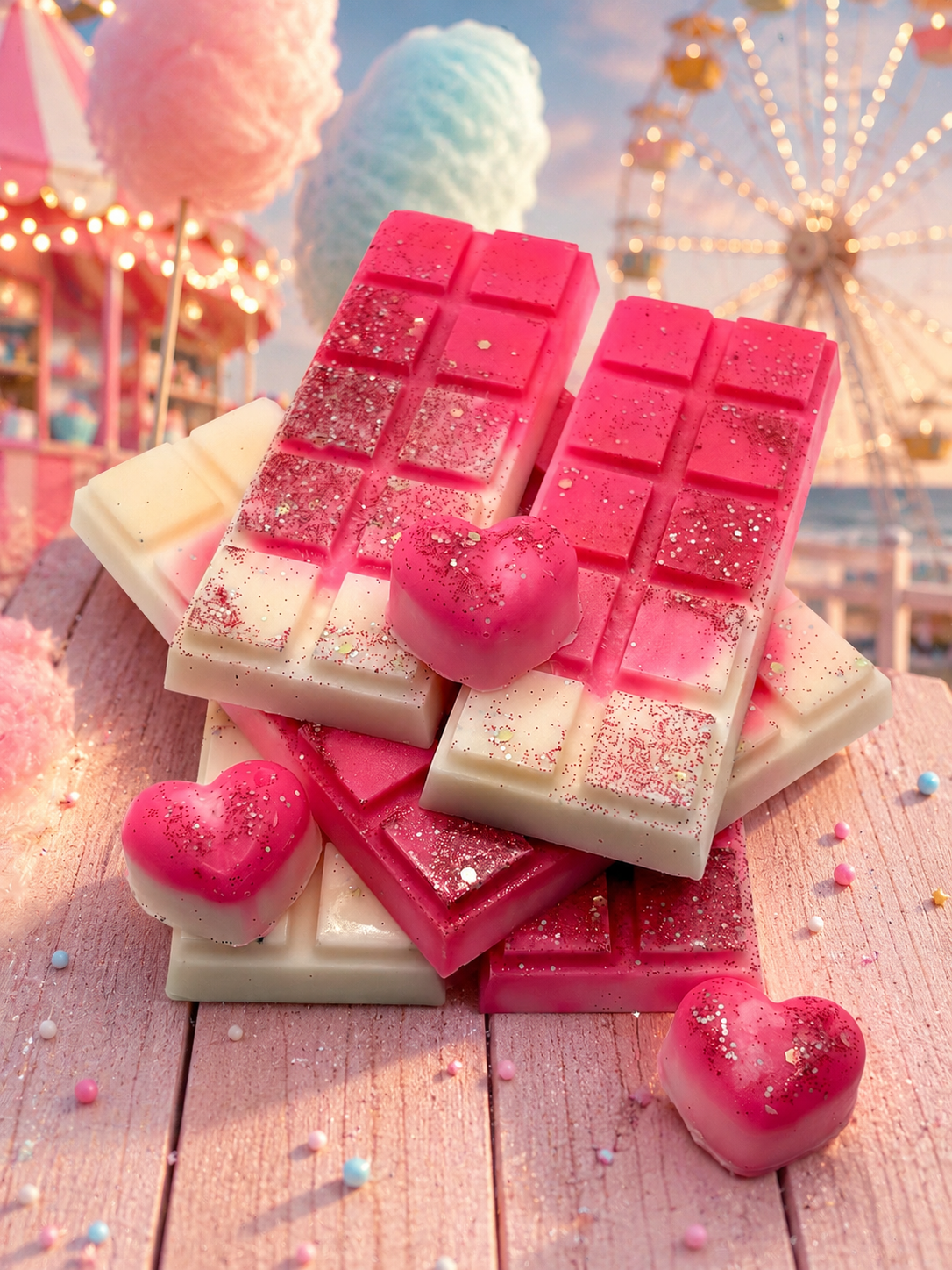 Wax melts luxurious long lasting coconut & rapeseed Highly Scented  snapbars