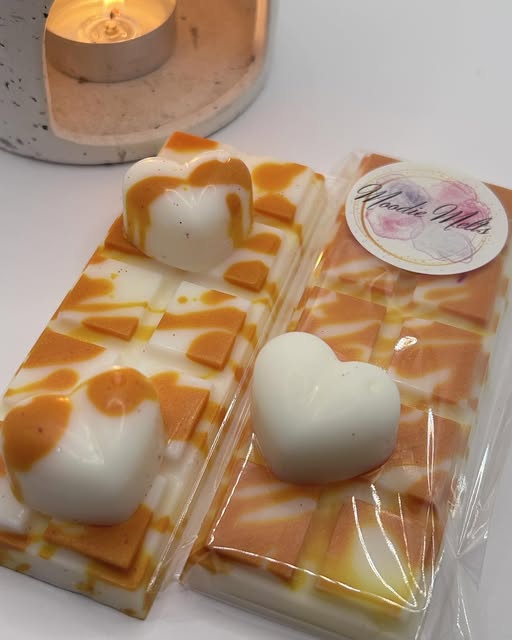 Wax melts luxurious long lasting coconut & rapeseed Highly Scented  snapbars