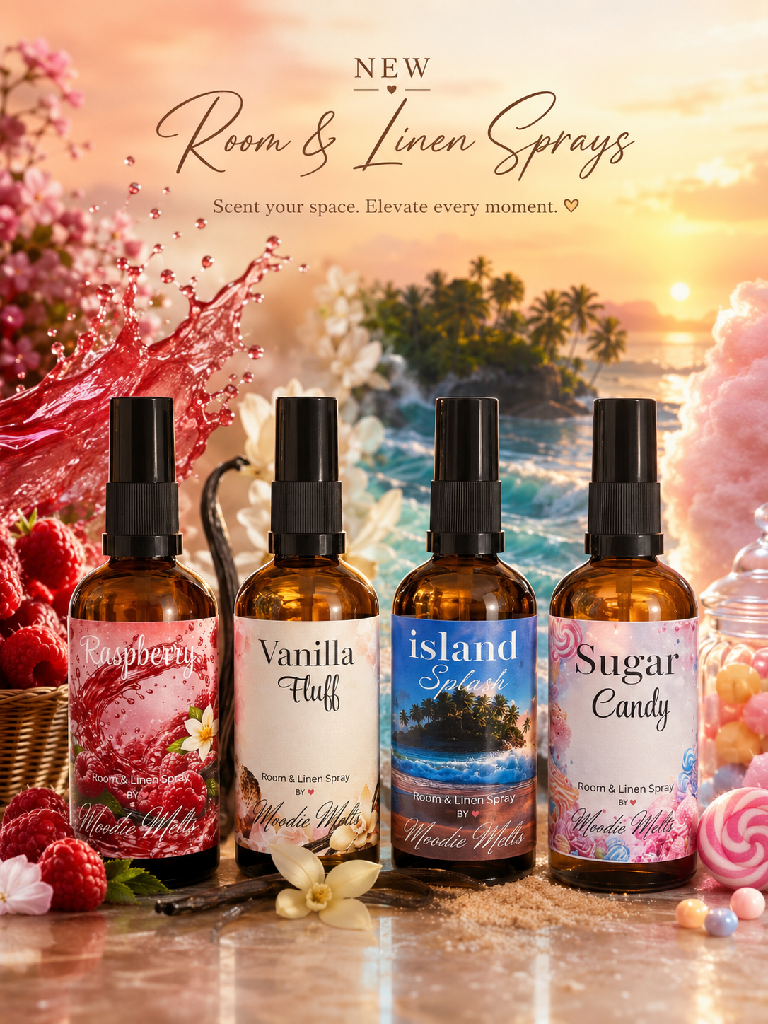 Room/Linen Spray strong fragranced 100ml