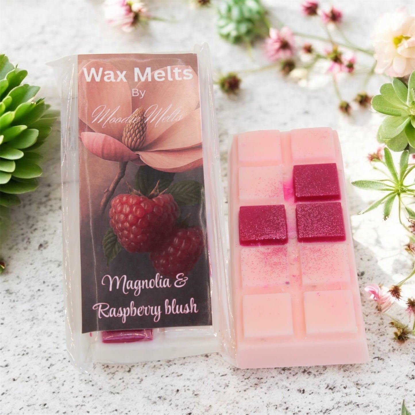 Wax melts luxurious long lasting coconut & rapeseed Highly Scented  snapbars