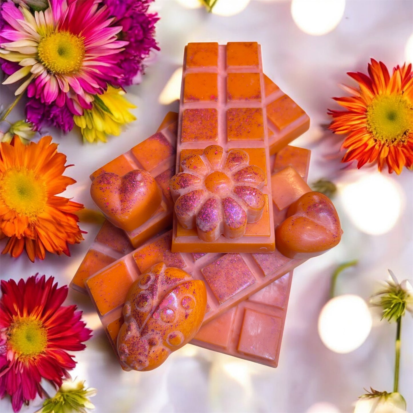 Wax melts luxurious long lasting coconut & rapeseed Highly Scented  snapbars