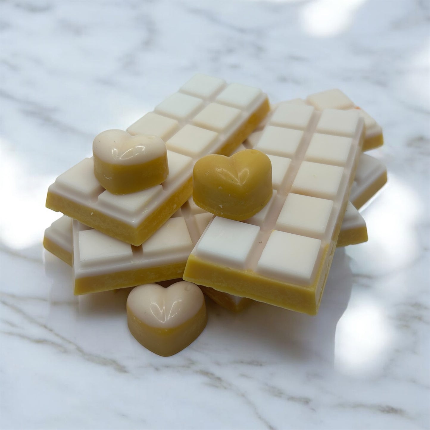 Wax melts luxurious long lasting coconut & rapeseed Highly Scented  snapbars
