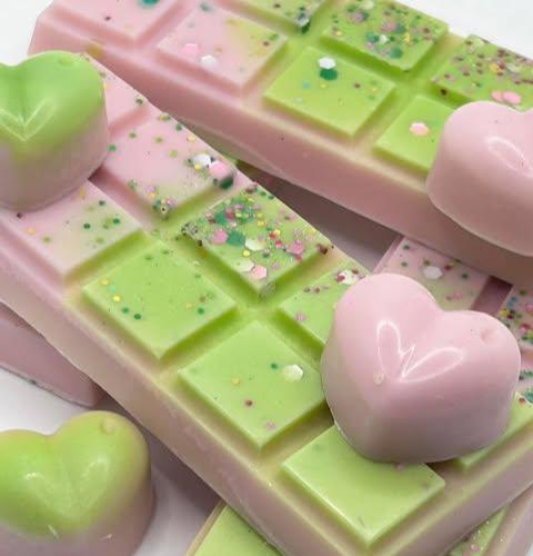 Wax melts luxurious long lasting coconut & rapeseed Highly Scented  snapbars