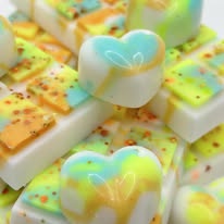 Wax melts luxurious long lasting coconut & rapeseed Highly Scented  snapbars