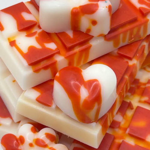 Little heart wax melts Strong fragrance sample