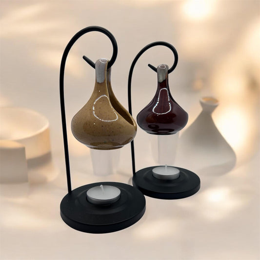 Wax melt tea-light warmers